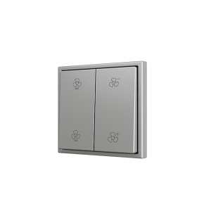 Bouton poussoir Soft KNX 70×70