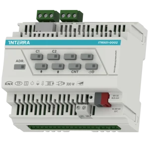 Actionneur universel KNX - 2 châchistes