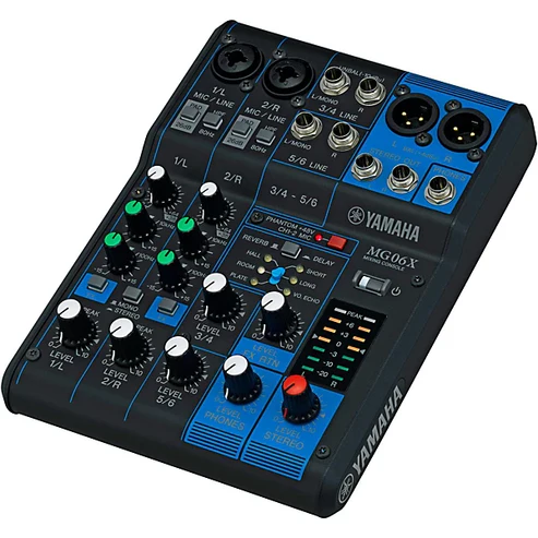 Mixeur 6 canaux Yamaha MG06X