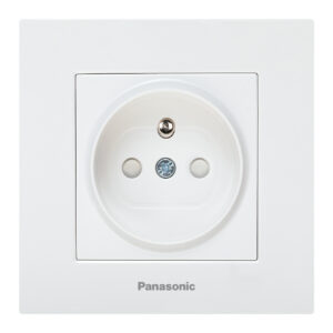 Sortie Panasonic Karre 16A 250V Cadre En Métal Avec Griffes/Protection de L'Enfance/Logement Blanc